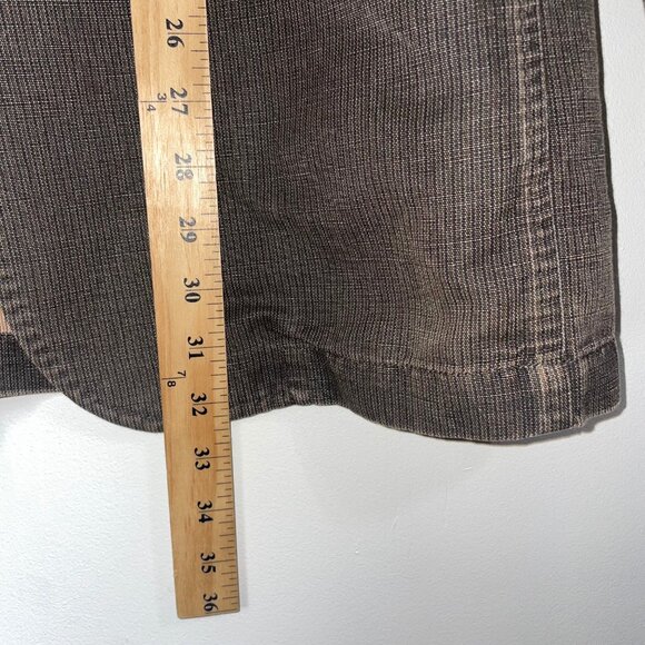 Banana Republic Men's Brown Linen Blend 2-Button Blazer Sports Coat Unstructured - Picture 12 of 16